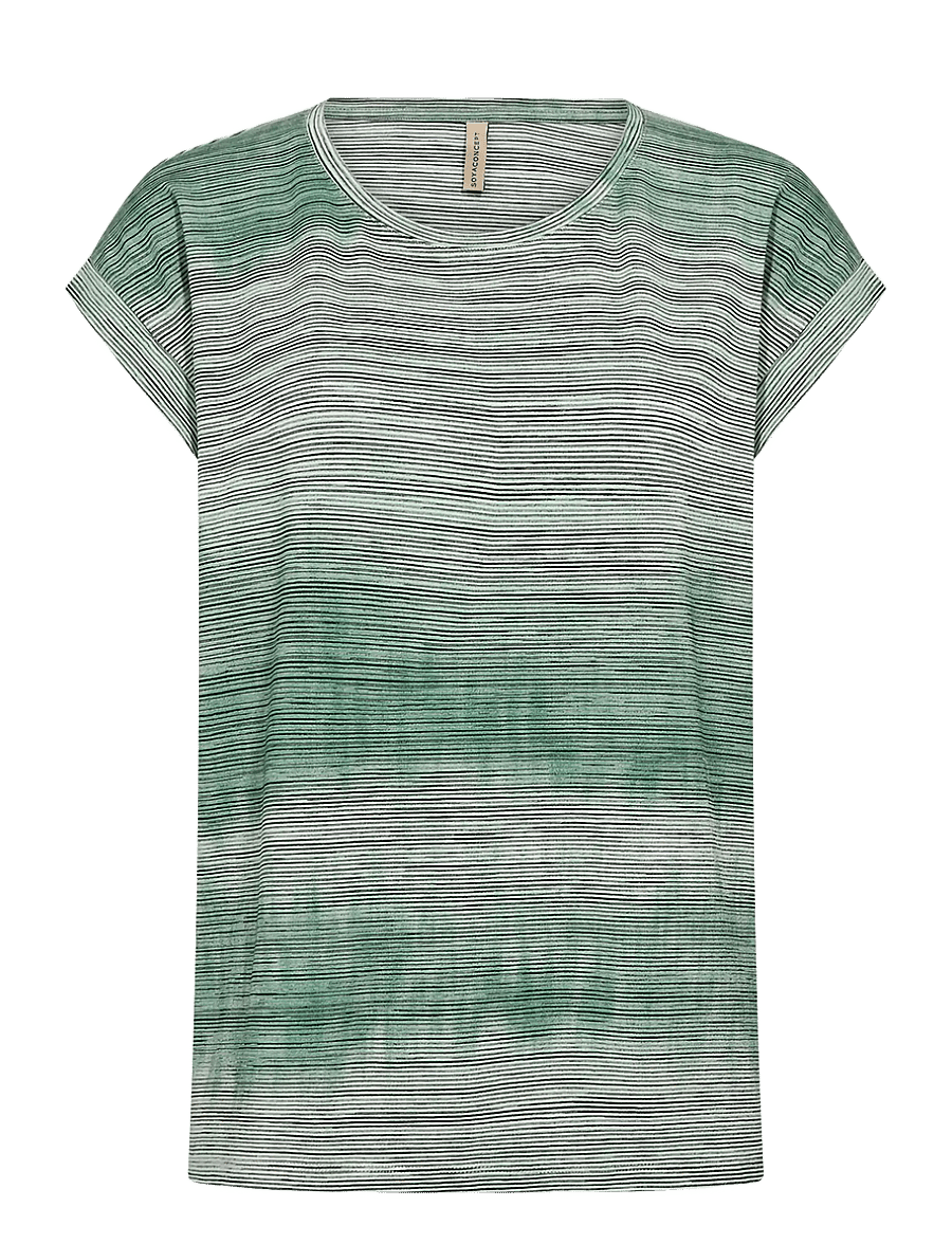 Soyaconcept - SC-GALINA - t-shirts - 7505c frosty spruce combi - 1