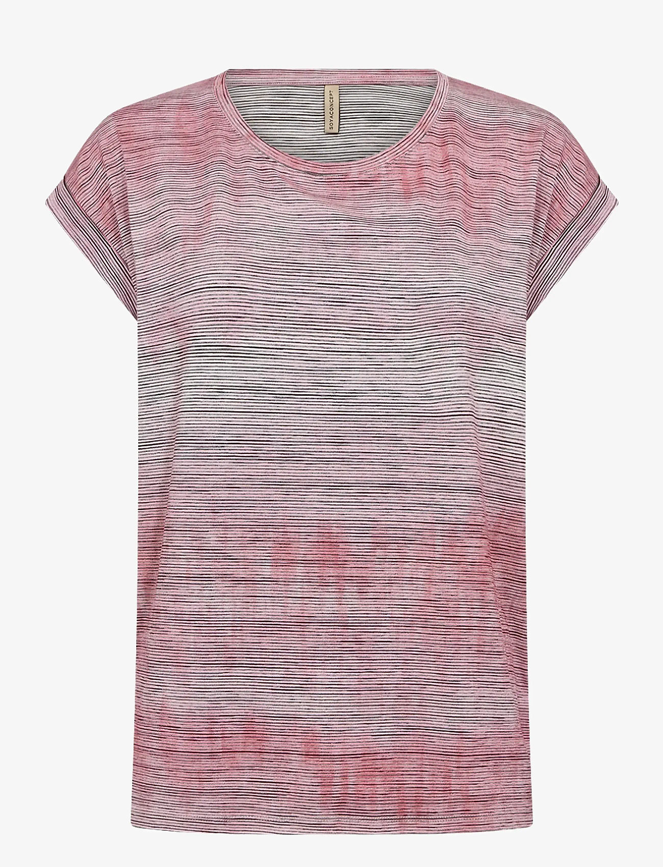 Soyaconcept - SC-GALINA - t-shirts - 4390 rapture rose combi - 0