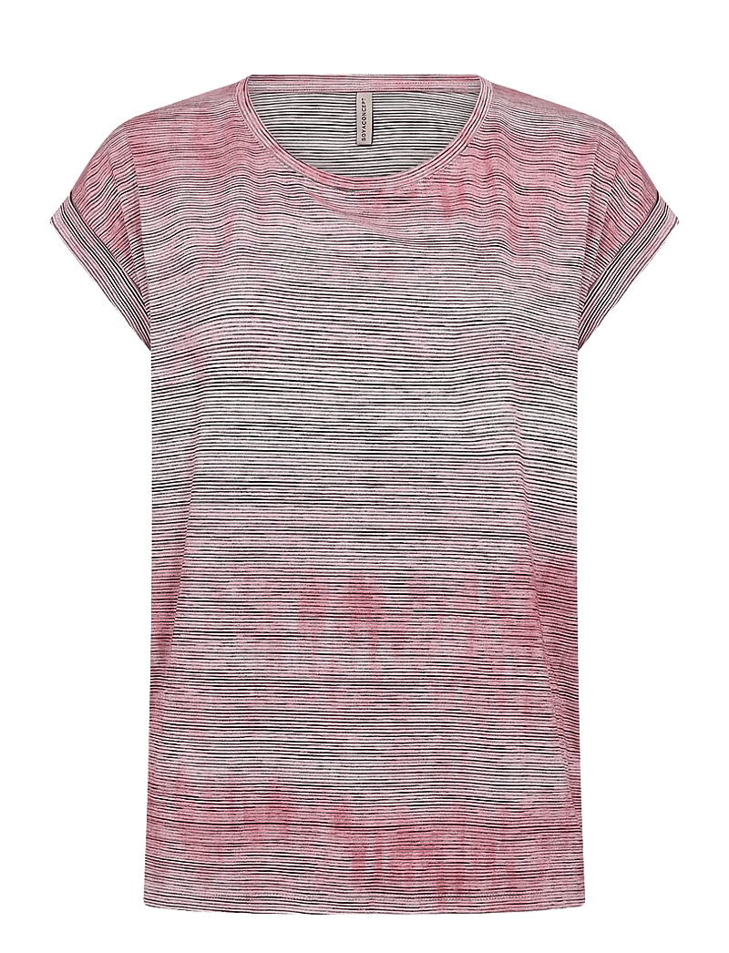 Soyaconcept - SC-GALINA - t-shirts - 4390 rapture rose combi - 0