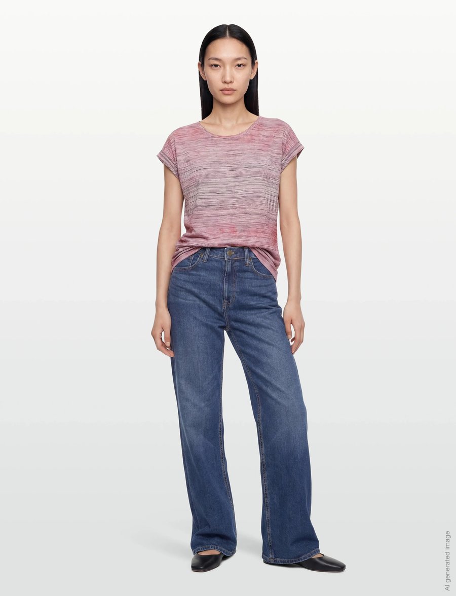 Soyaconcept - SC-GALINA - t-shirts - 4390 rapture rose combi - 0