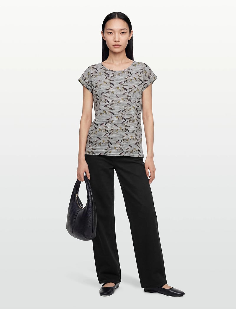 Soyaconcept - SC-GALINA - t-shirts - 8008 sand combi - 0