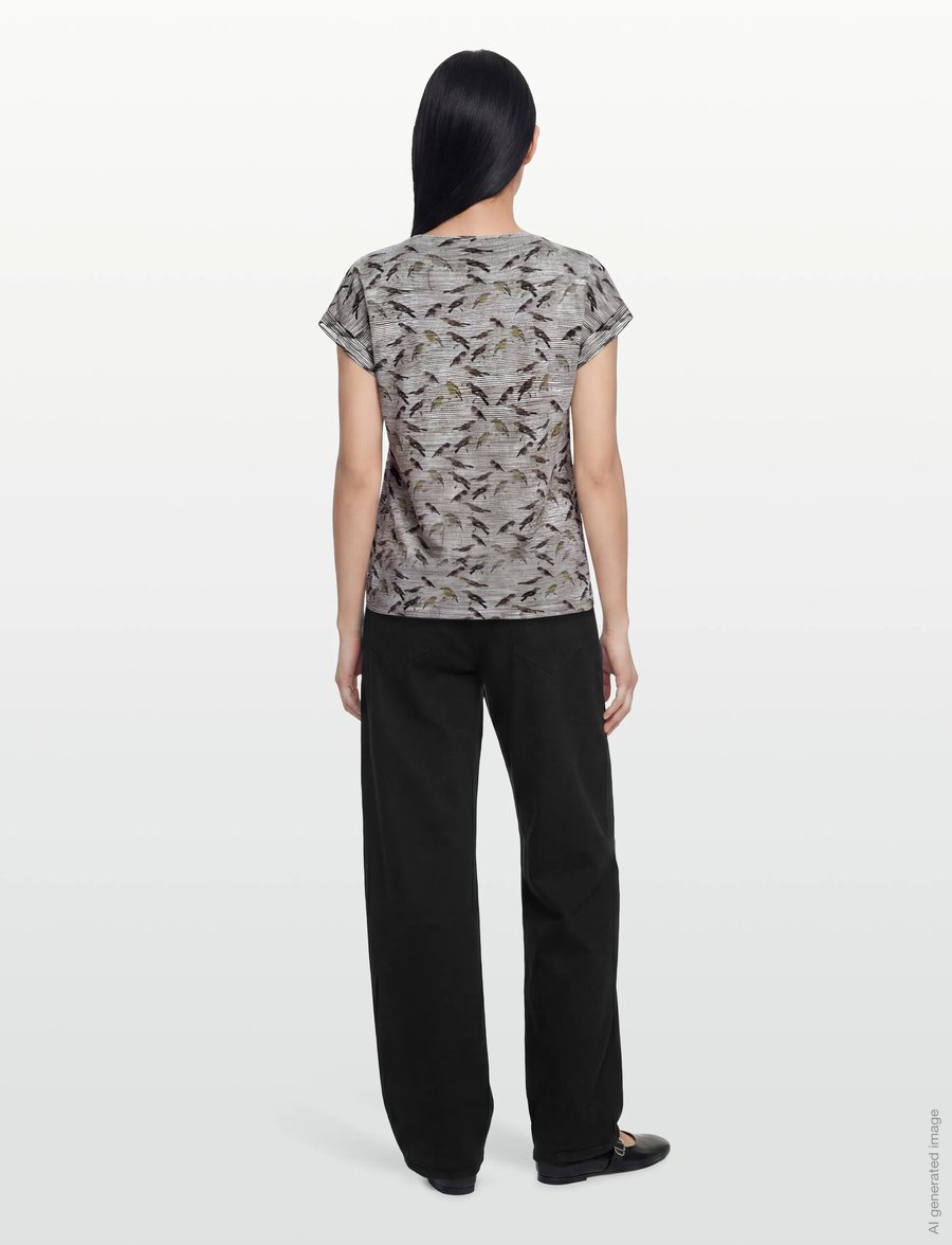 Soyaconcept - SC-GALINA - t-shirts - 8008 sand combi - 4