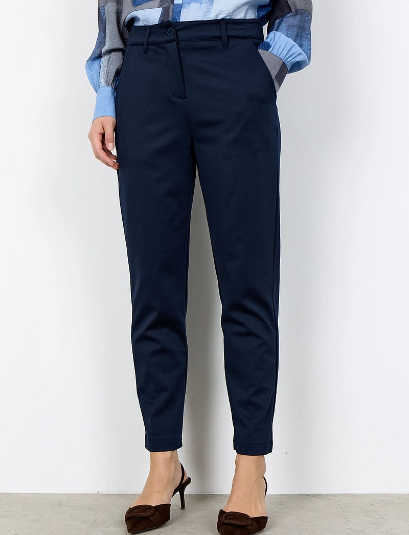 Soyaconcept - SC-DANIELA - capri byxor - 6910 navy - 3