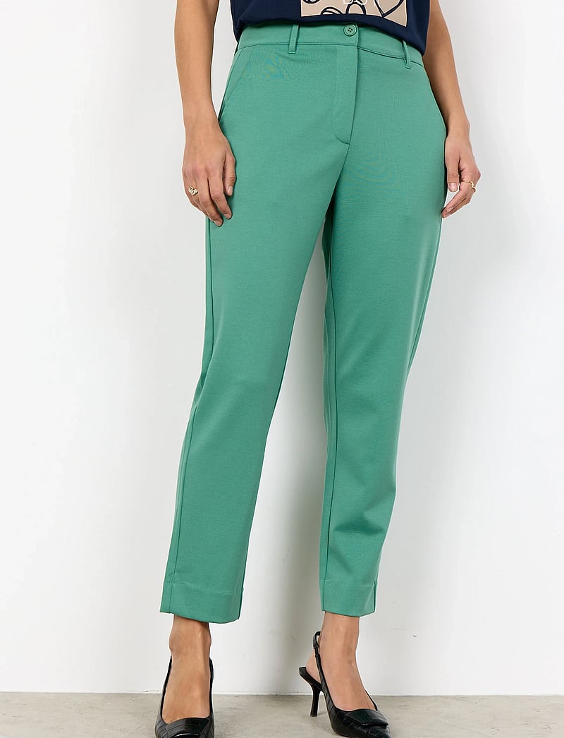 Soyaconcept - SC-DANIELA - capri byxor - 7505 frosty spruce - 3