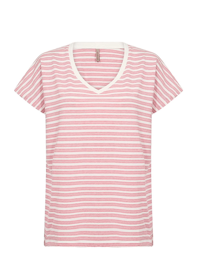 Soyaconcept - SC-CHANIE - t-shirts - 4390 rapture rose combi - 0