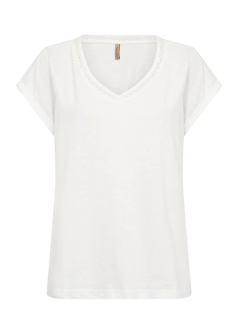 Soyaconcept - SC-BABETTE - t-shirts - 1100 offwhite - 1
