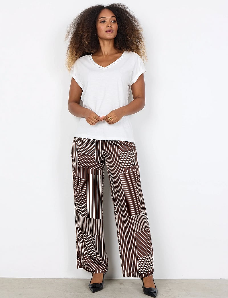 Soyaconcept - SC-BABETTE - t-shirts - 1100 offwhite - 3