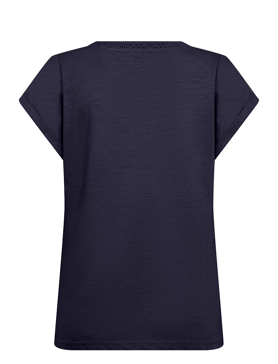 Soyaconcept - SC-BABETTE - t-shirts - 6910 navy - 2