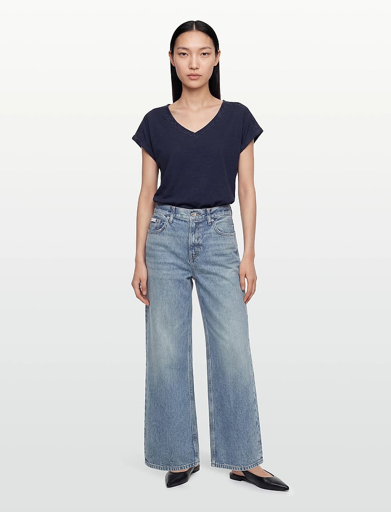 Soyaconcept - SC-BABETTE - t-shirts - 6910 navy - 0