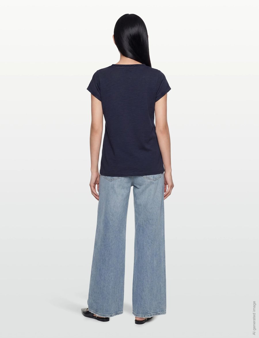 Soyaconcept - SC-BABETTE - t-shirts - 6910 navy - 4