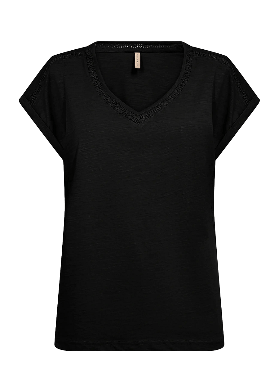Soyaconcept - SC-BABETTE - t-shirts - 9999 black - 1