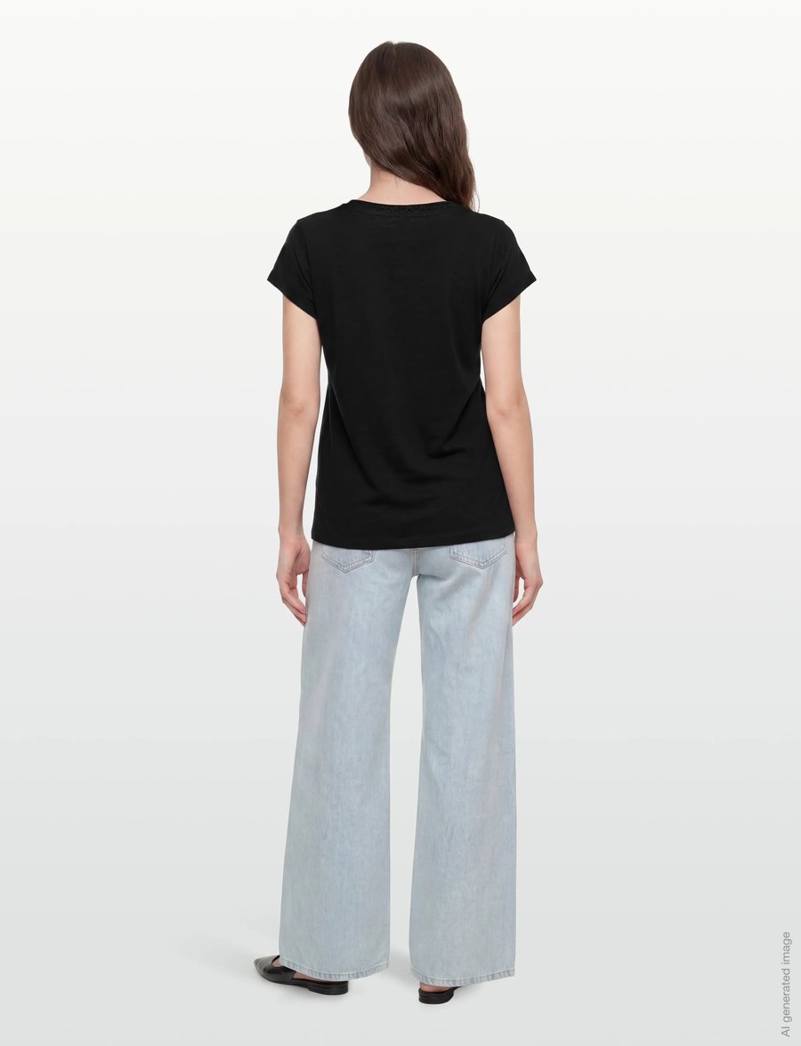 Soyaconcept - SC-BABETTE - t-shirts - 9999 black - 4