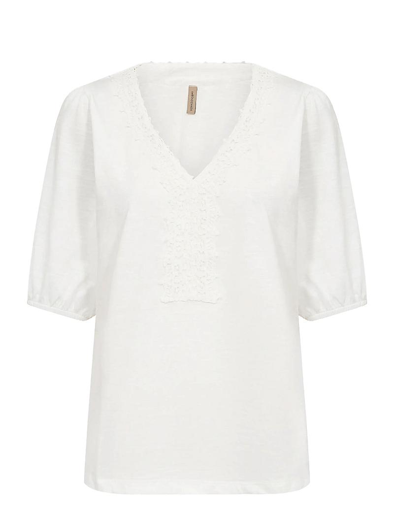 Soyaconcept - SC-BABETTE - t-shirts - 1100 offwhite - 1