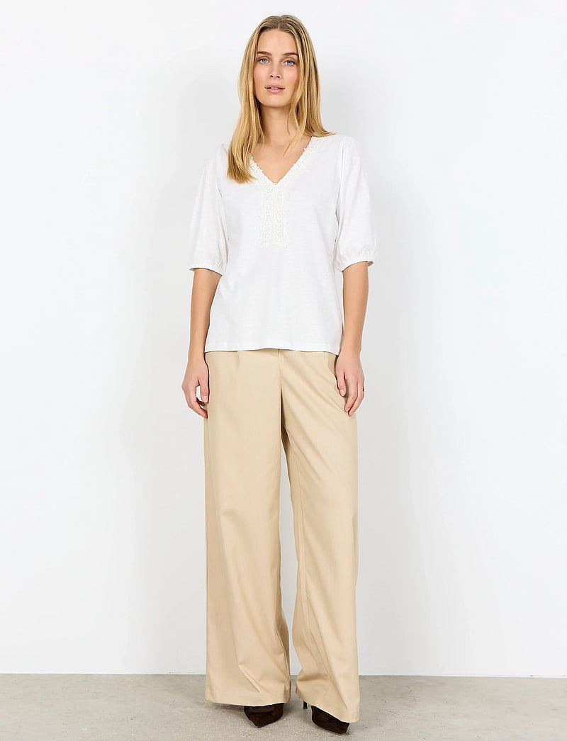 Soyaconcept - SC-BABETTE - t-shirts - 1100 offwhite - 3