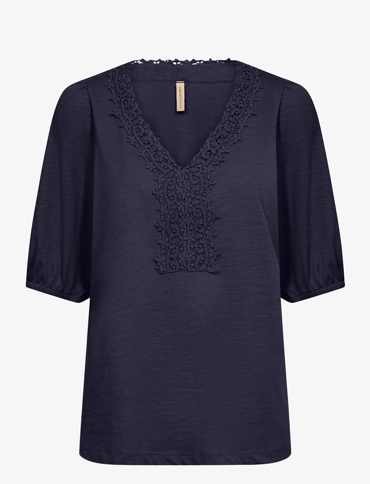 Soyaconcept - SC-BABETTE - t-shirts - 6910 navy - 0
