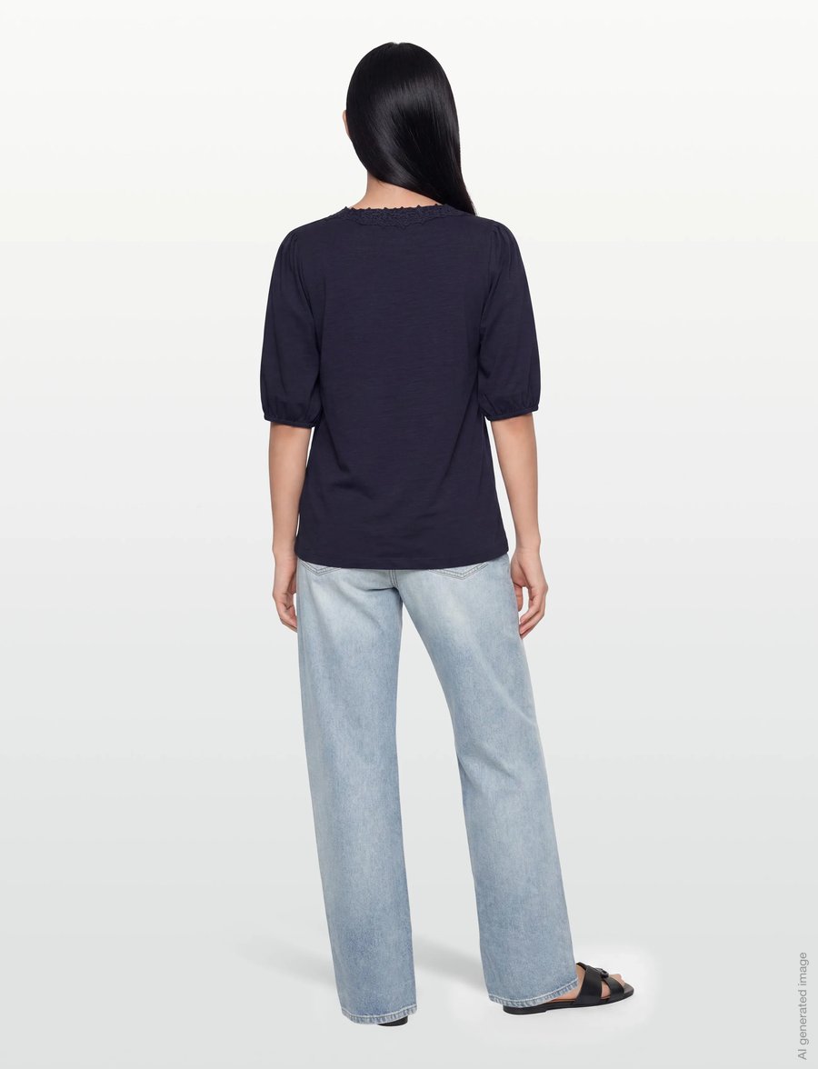Soyaconcept - SC-BABETTE - t-shirts - 6910 navy - 4