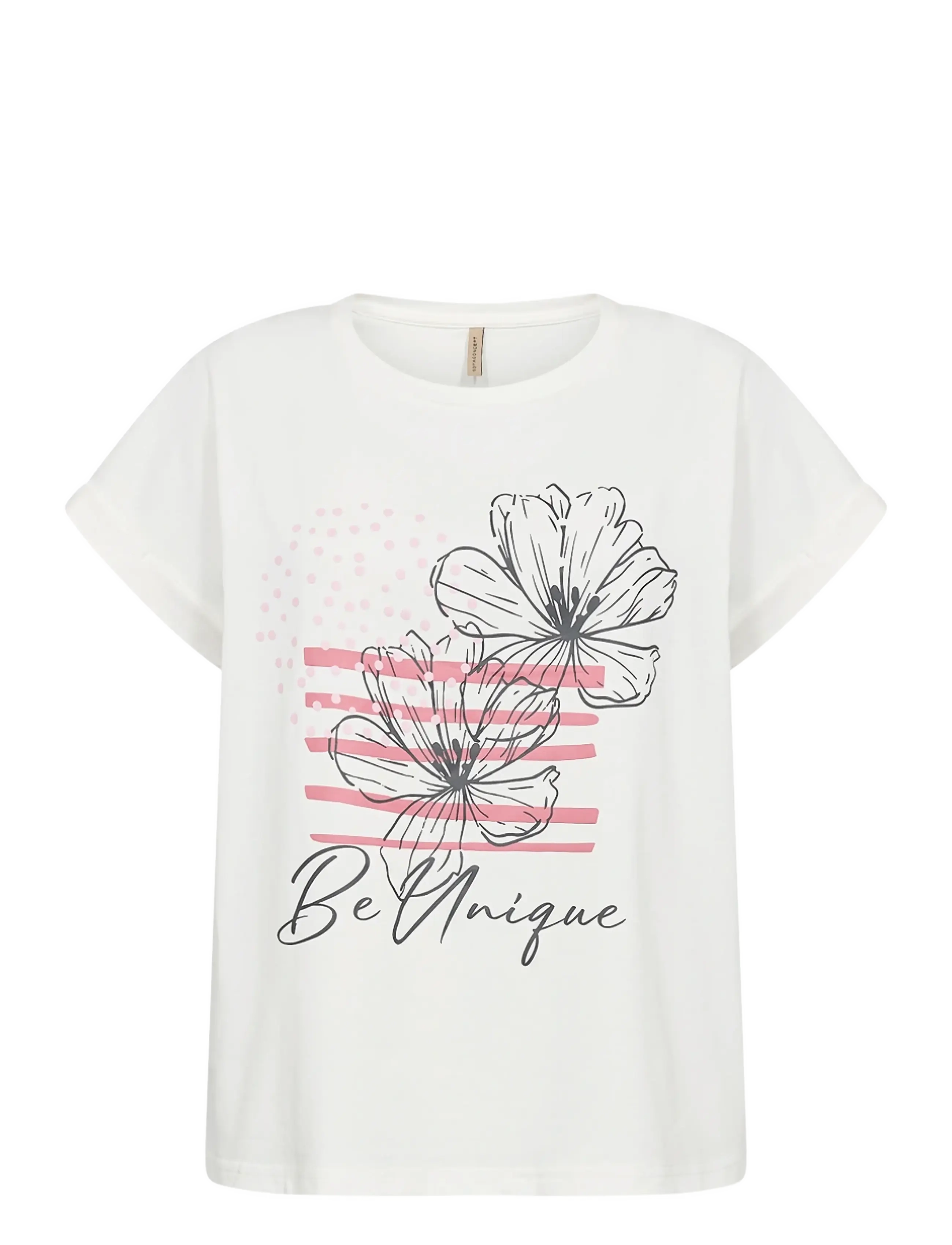 Soyaconcept SC-RINA FP - Tøj - 4390 RAPTURE ROSE / white