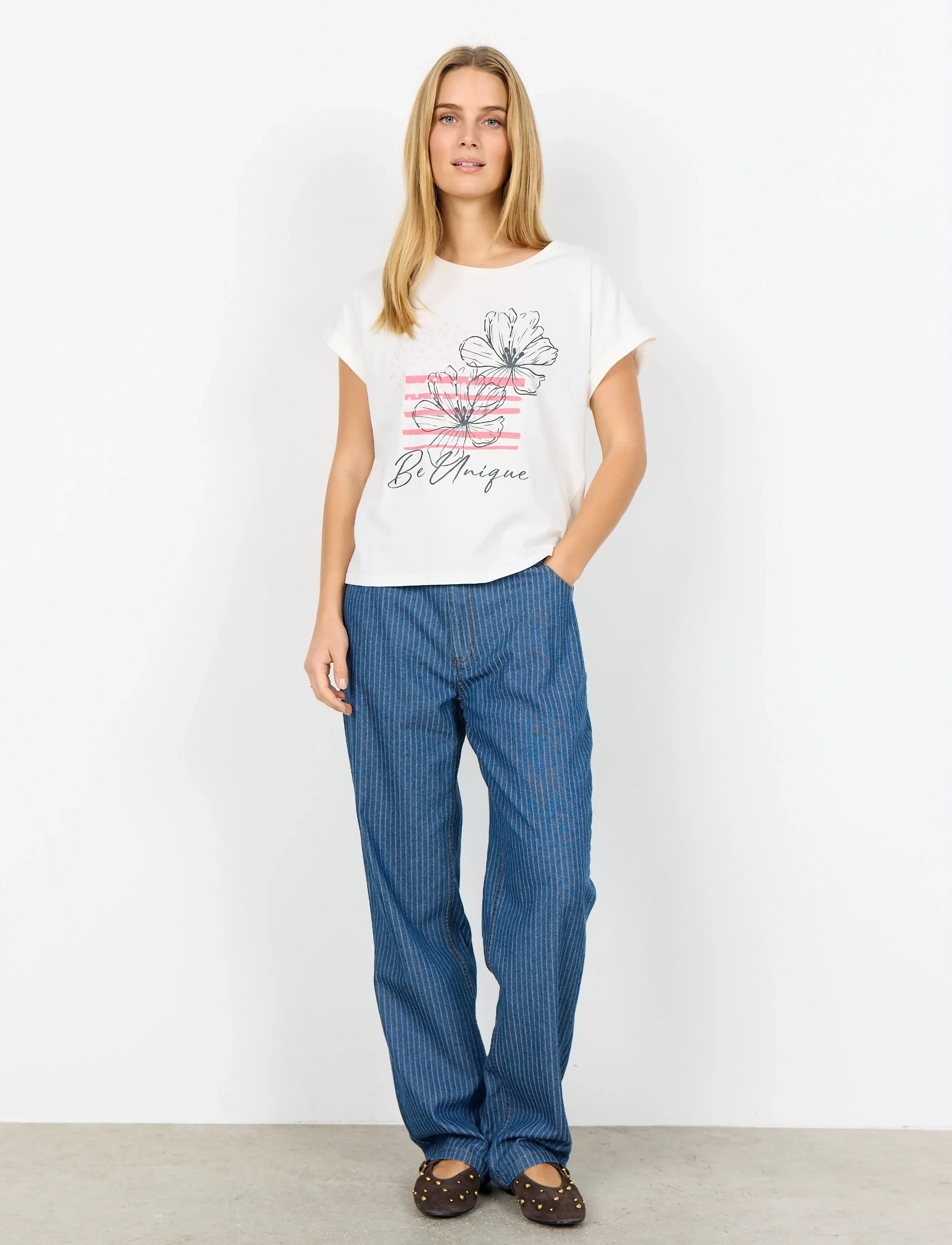 Soyaconcept - SC-RINA FP - t-shirts - 4390 rapture rose - 3