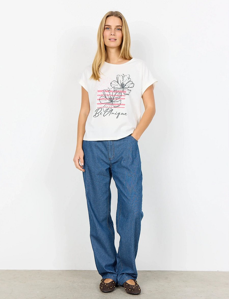 Soyaconcept - SC-RINA FP - t-shirts - 4390 rapture rose - 3