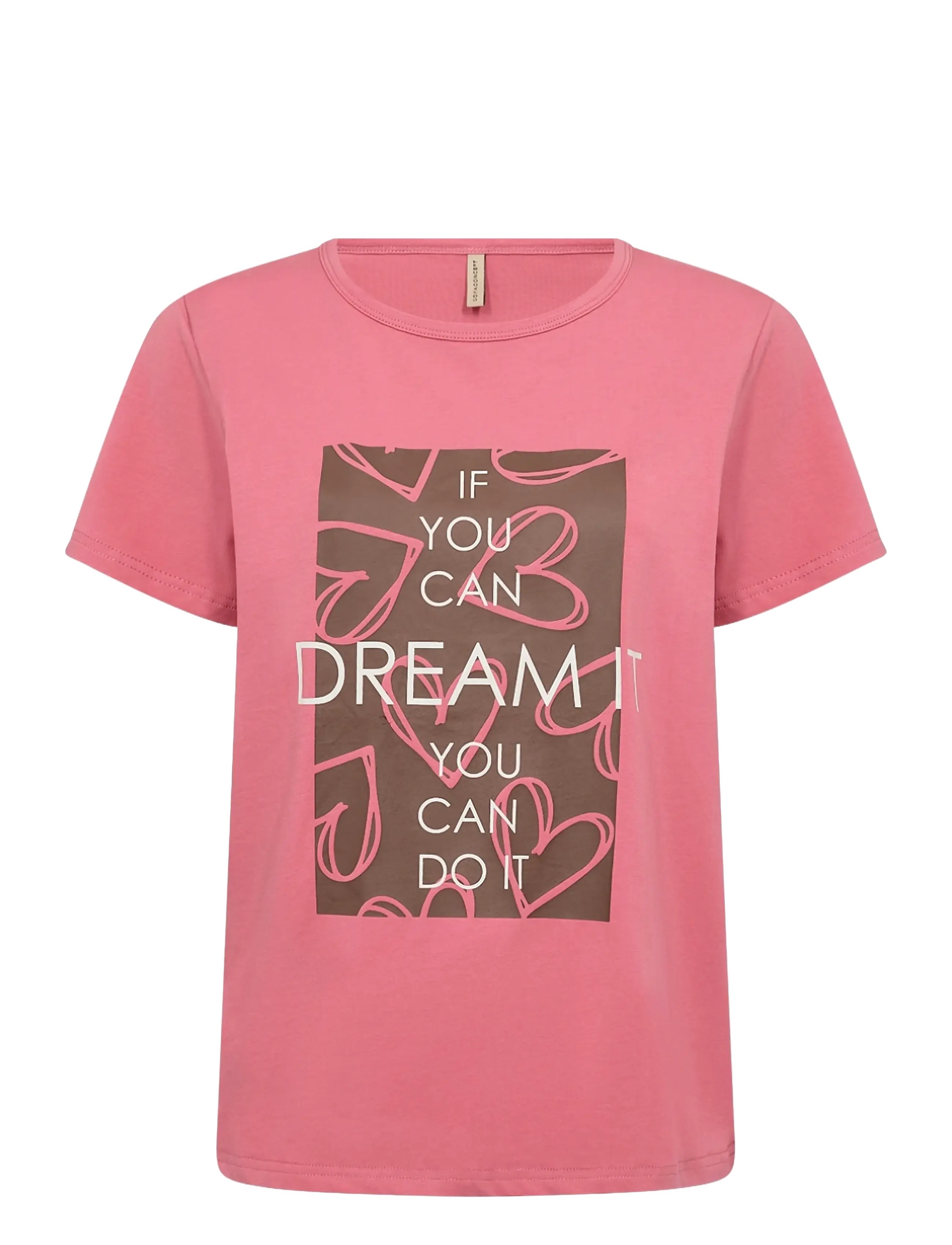 Soyaconcept SC-RINA FP - T-shirts & Hauts - 4390 RAPTURE ROSE / pink/rose