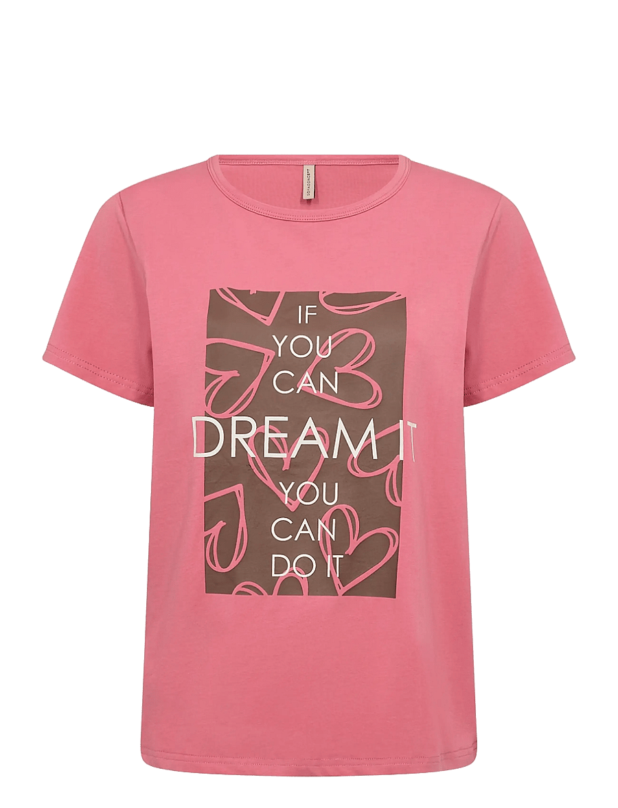 Soyaconcept - SC-RINA FP - t-shirts - 4390 rapture rose - 1