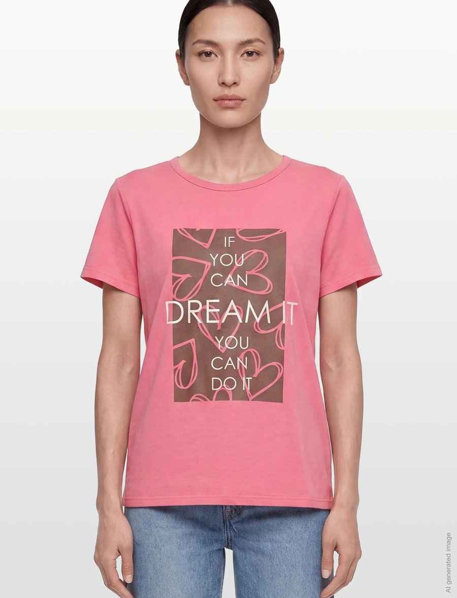 Soyaconcept - SC-RINA FP - t-shirts - 4390 rapture rose - 3