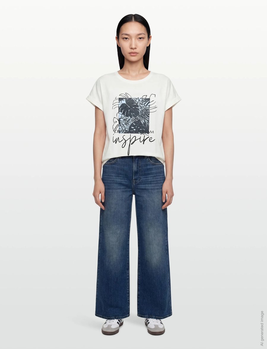 Soyaconcept - SC-RINA FP - t-shirts - 6910 navy - 0