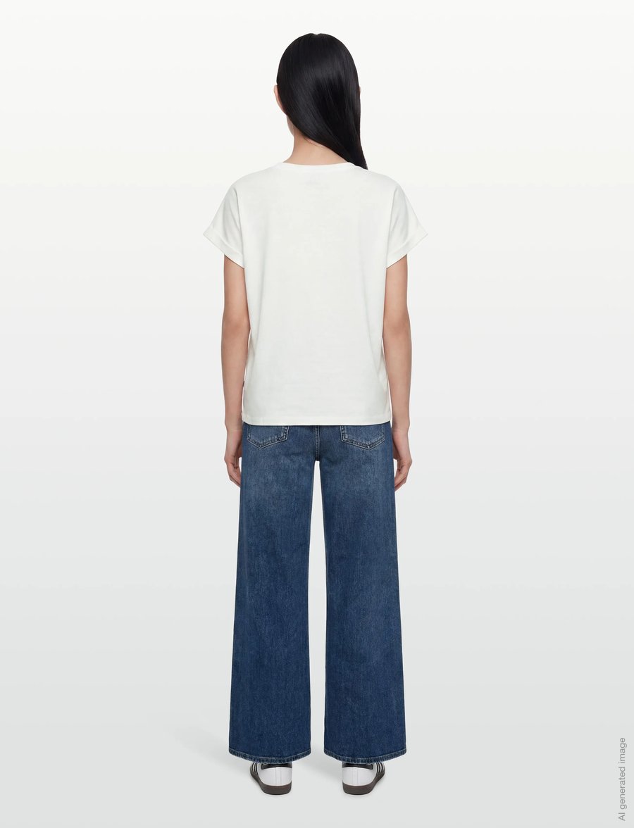 Soyaconcept - SC-RINA FP - t-shirts - 6910 navy - 4