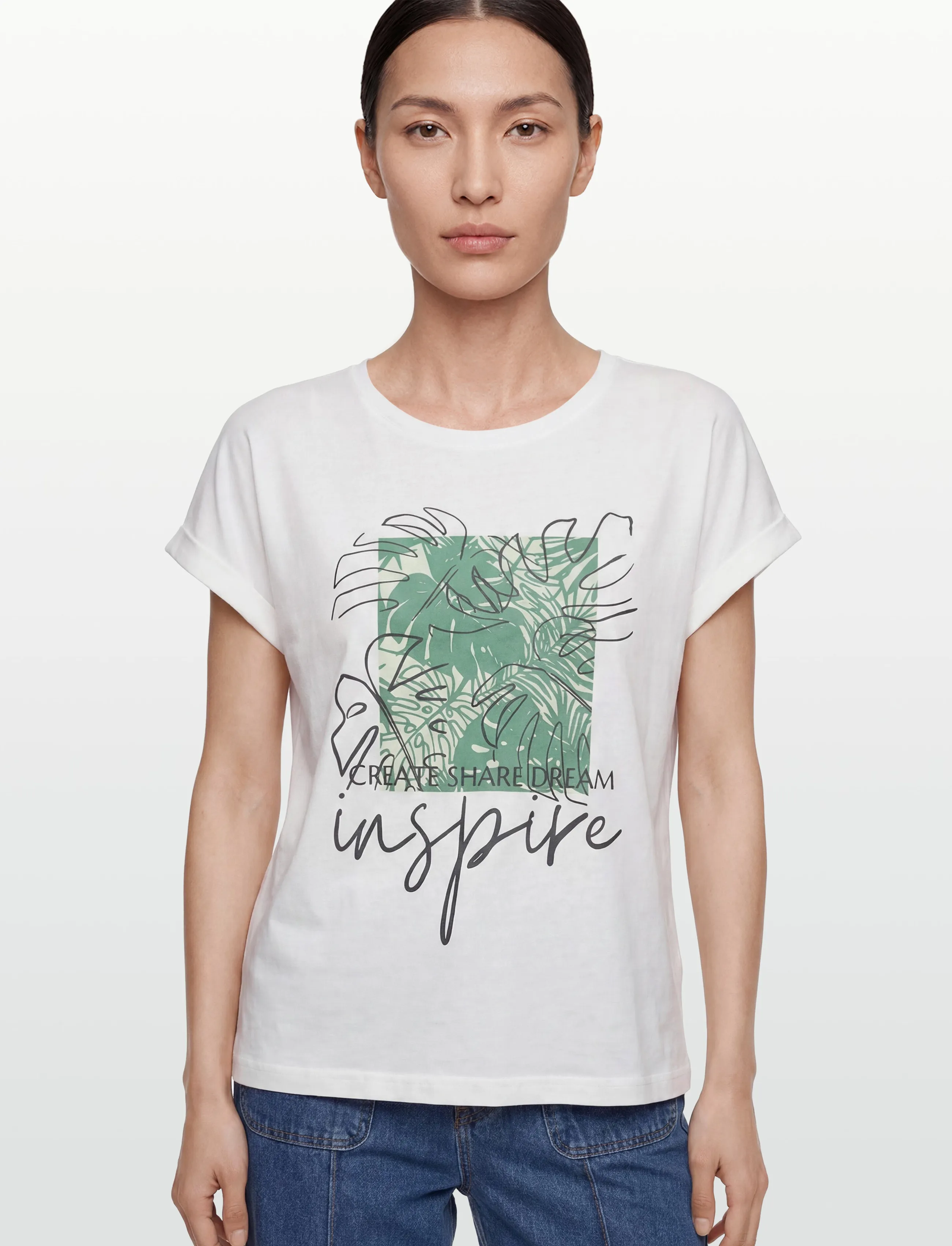 Soyaconcept - SC-RINA FP - stuttermarbolir - 7505 frosty spruce - 3