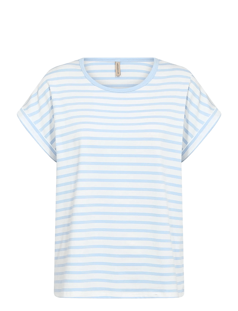 Soyaconcept - SC-RINA STRIPE - t-shirts - 6250 windsurfer combi - 0