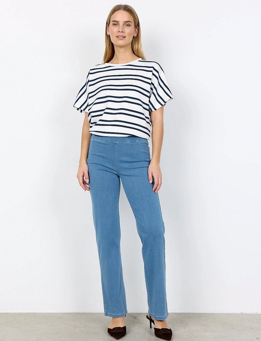 Soyaconcept - SC-BARNI - t-shirts - 6910 navy combi - 3