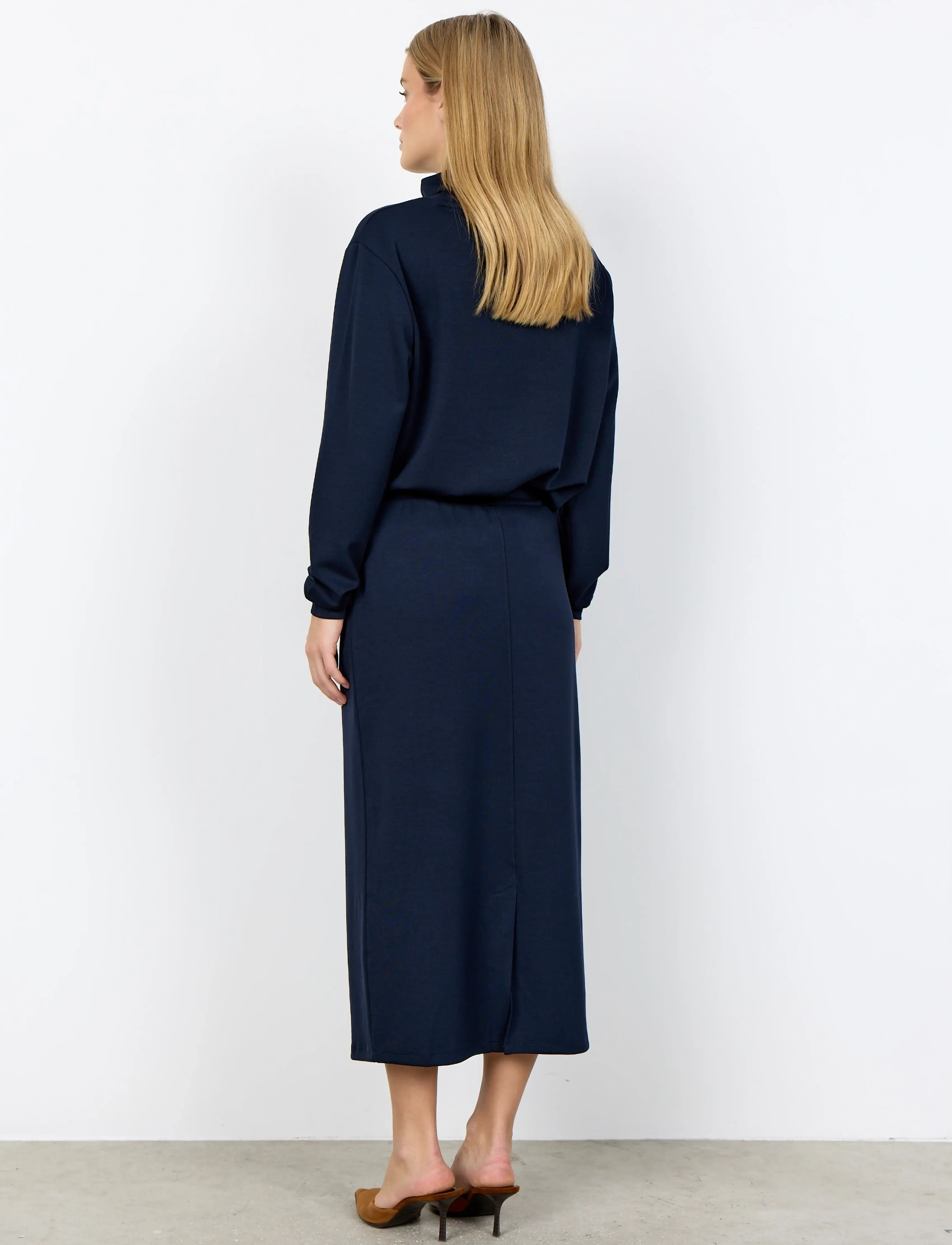 Soyaconcept - SC-BANU - midi kjolar - 6910 navy - 4