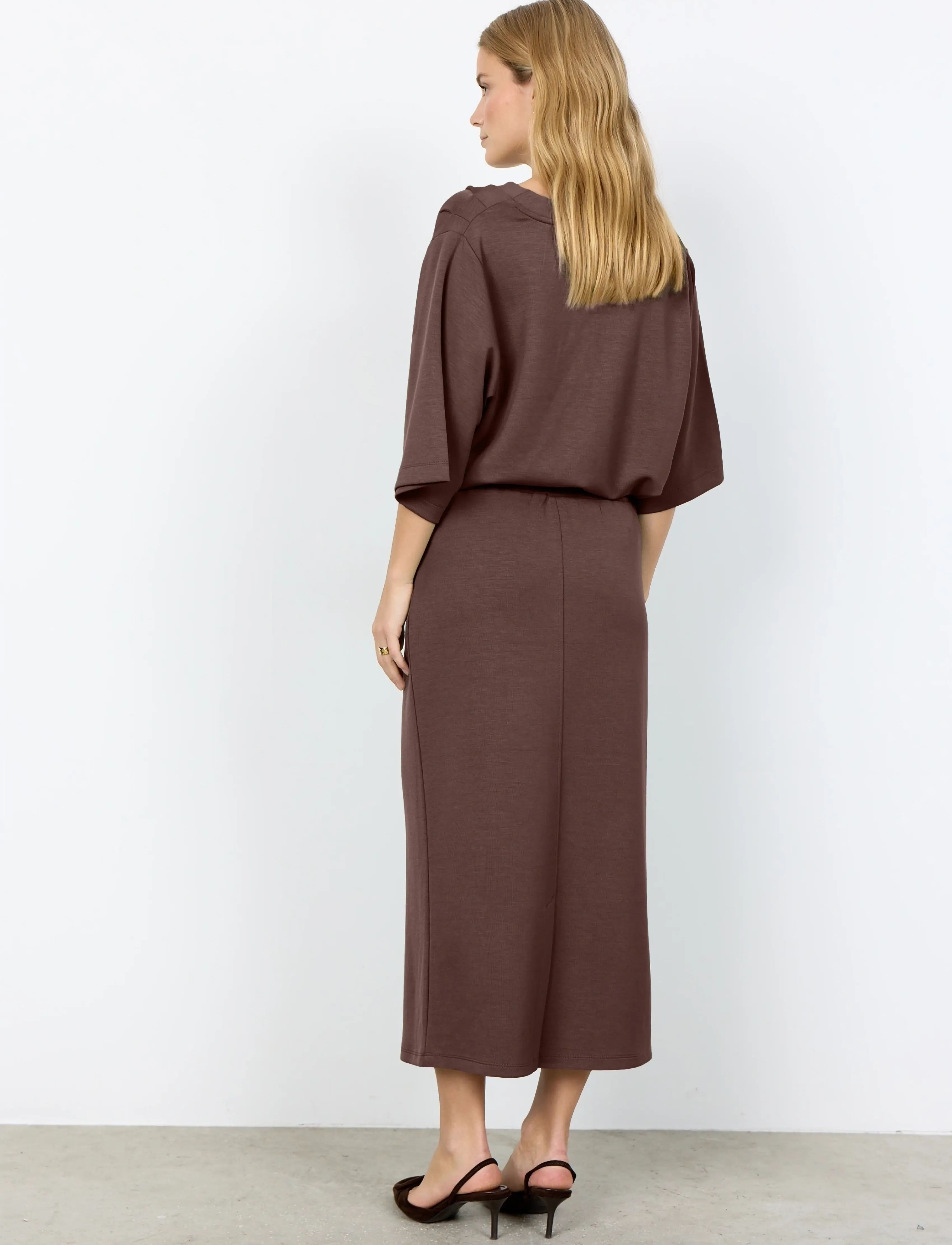 Soyaconcept - SC-BANU - midi kjolar - 8694 hot fudge - 4