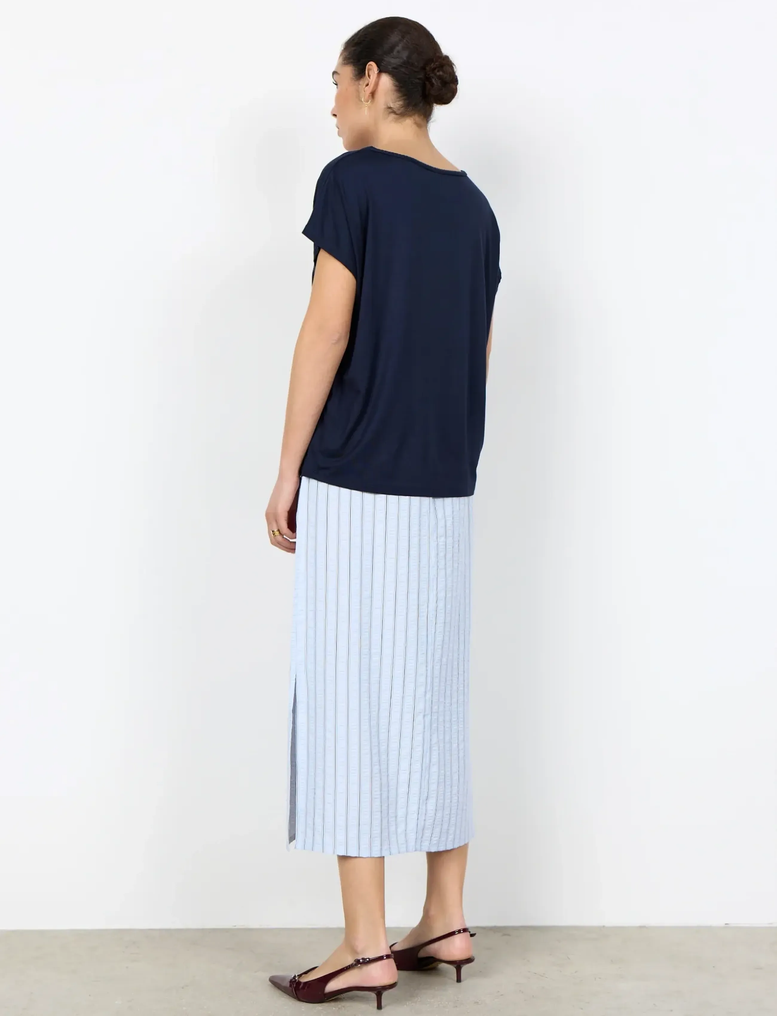 Soyaconcept - SC-MARICA - t-shirts - 6910 navy - 3