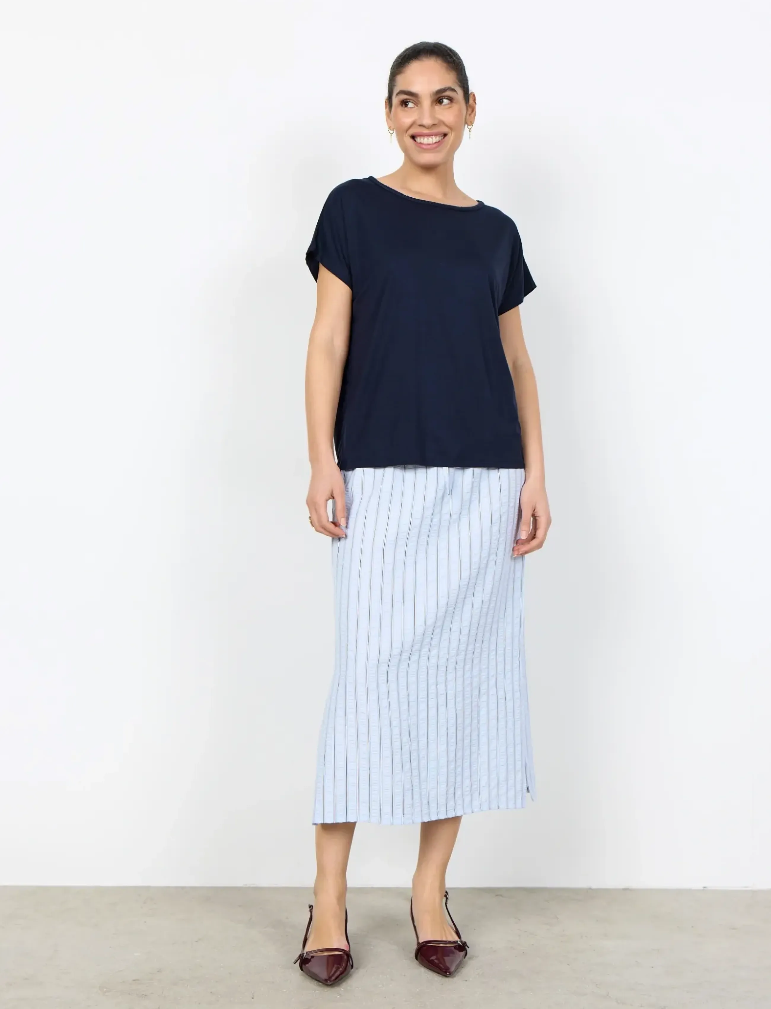Soyaconcept - SC-MARICA - t-shirts - 6910 navy - 4