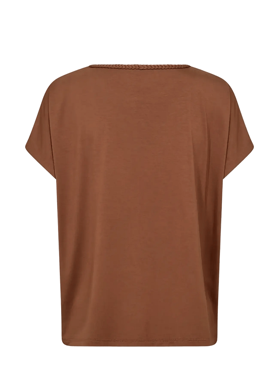 Soyaconcept - SC-MARICA - t-shirts - 8710 toffee - 2