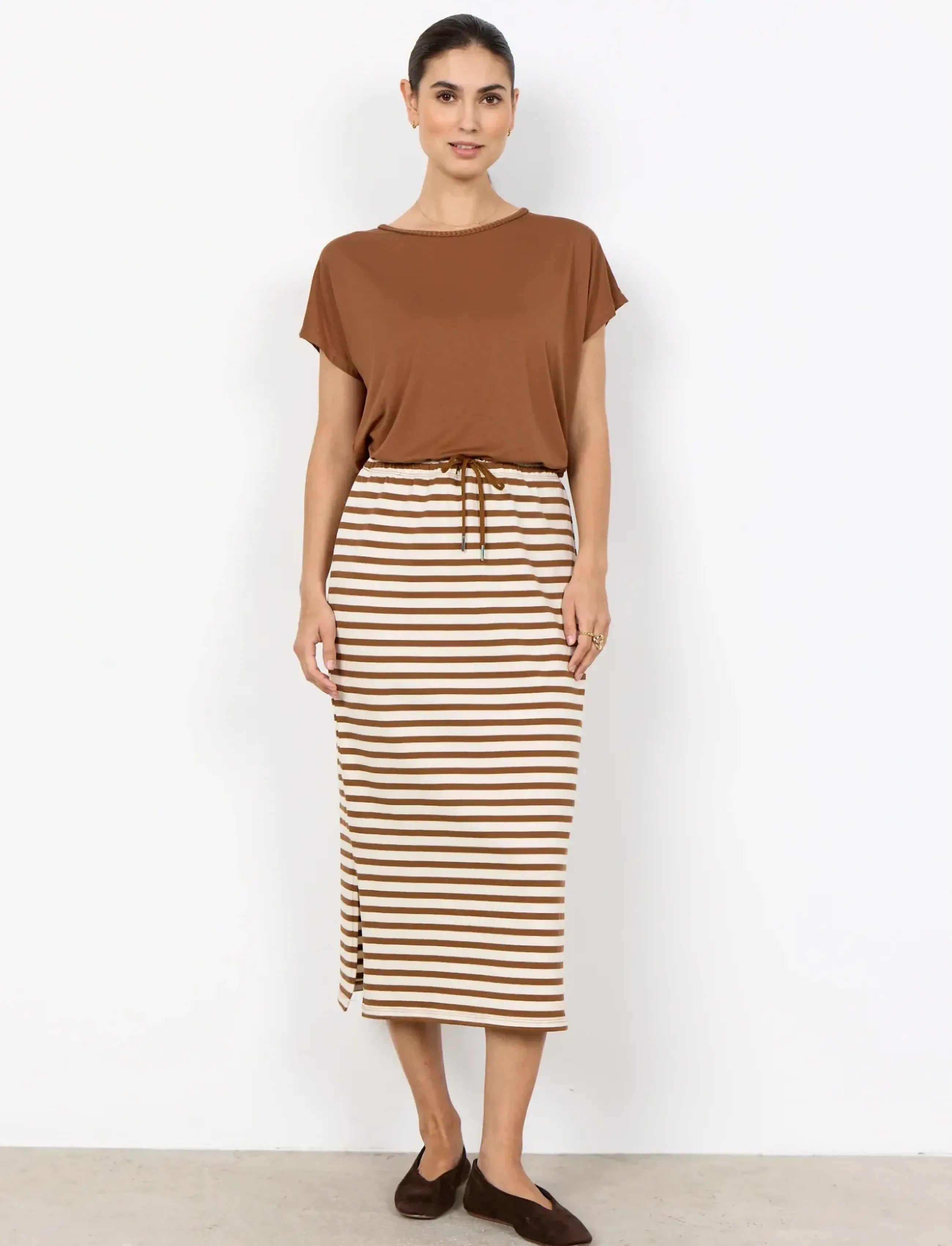 Soyaconcept - SC-MARICA - t-shirts - 8710 toffee - 4