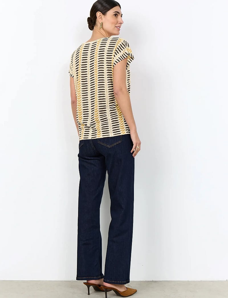 Soyaconcept - SC-ARETHA - t-shirts - 3060 honey combi - 3