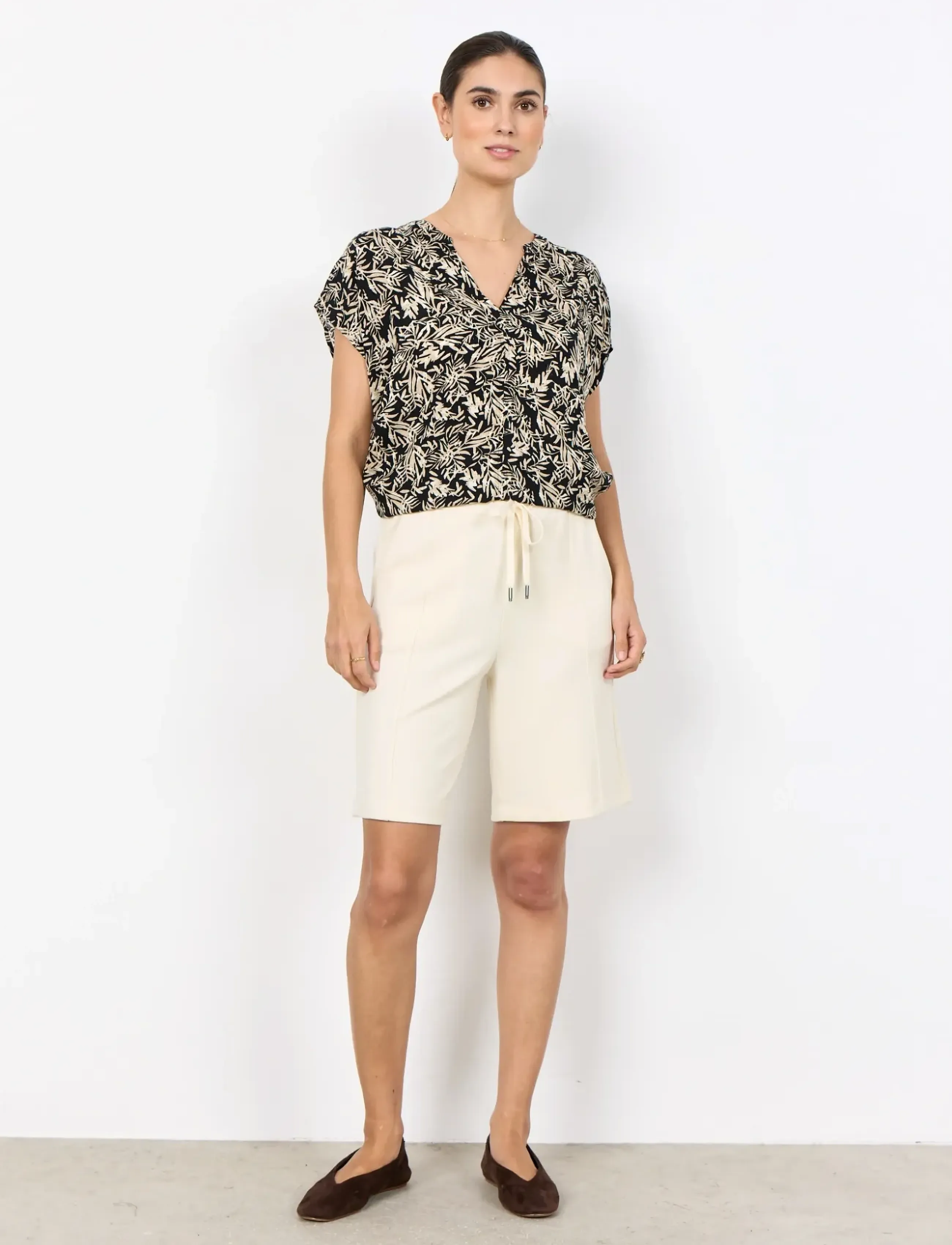 Soyaconcept - SC-BANU - sweat shorts - 1620 cream - 4
