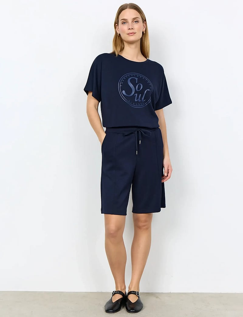 Soyaconcept - SC-BANU - lühikesed dressipüksid - 6910 navy - 0