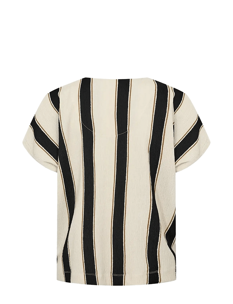 Soyaconcept - SC-FINJA - t-shirts - 1620 cream combi - 2