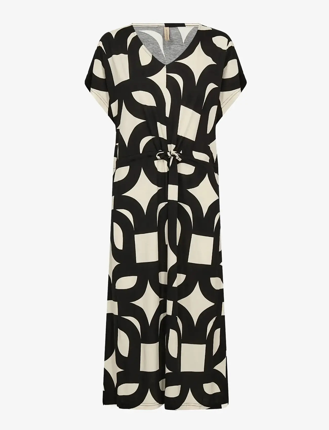 Soyaconcept SC-FELICITY AOP - Klänningar - 9999 BLACK COMBI / black