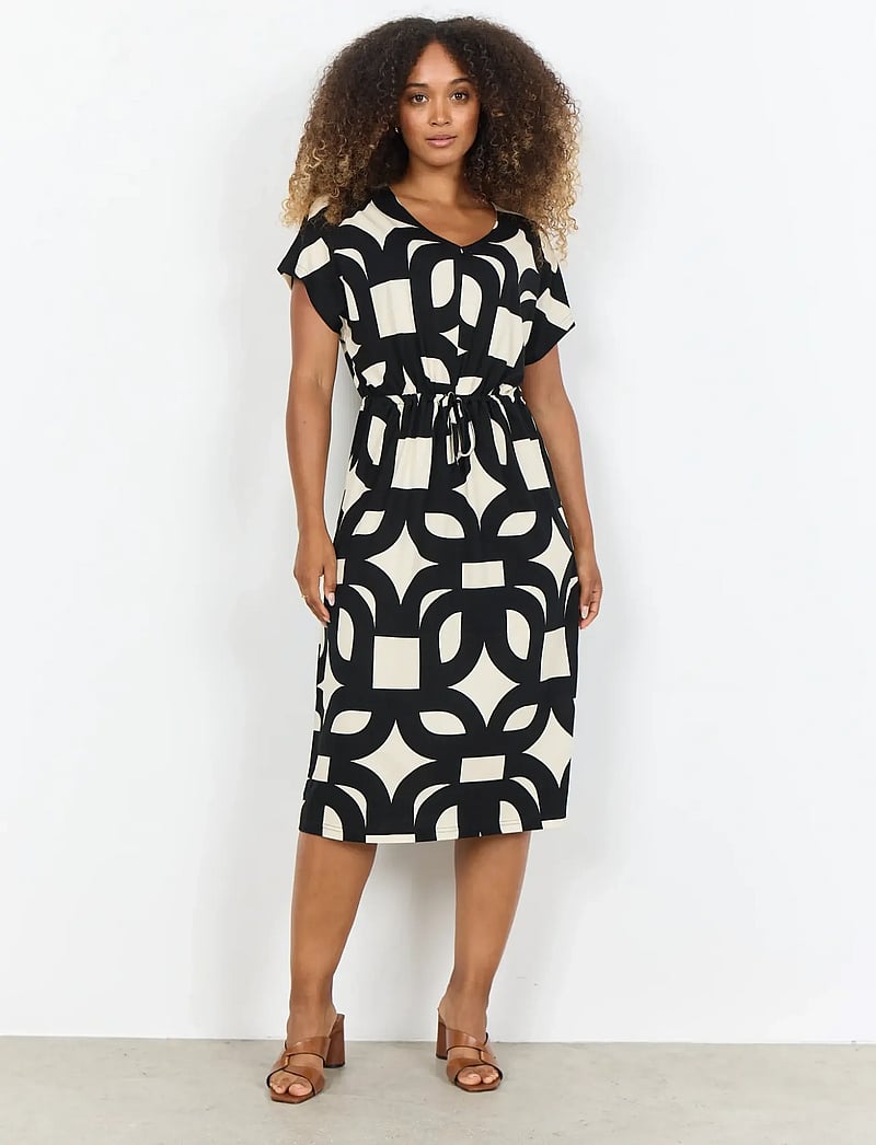 Soyaconcept - SC-FELICITY AOP - suvekleidid - 9999 black combi - 3