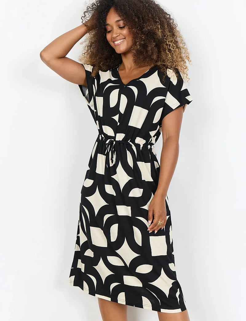 Soyaconcept - SC-FELICITY AOP - suvekleidid - 9999 black combi - 4