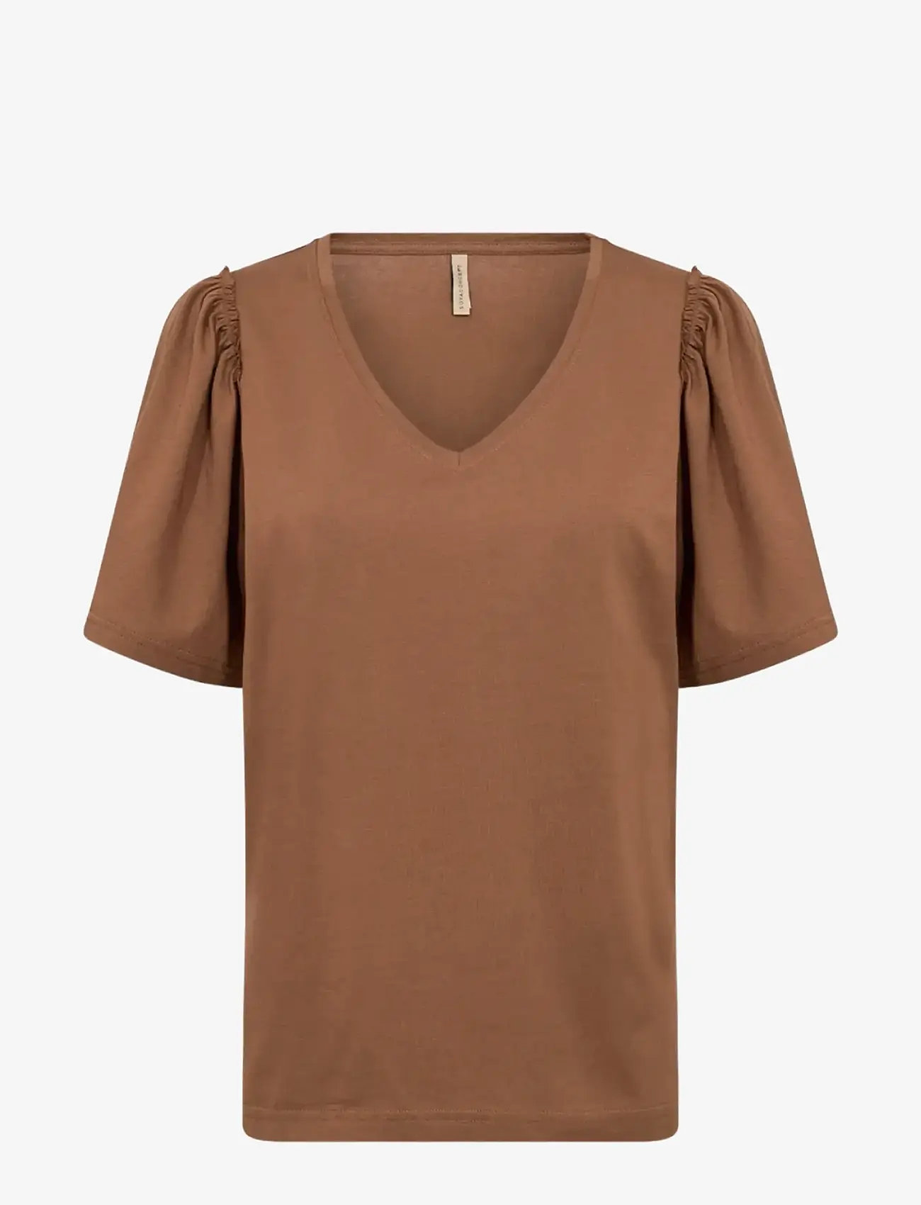 Soyaconcept - SC-DERBY - t-shirts - 8710 toffee - 1