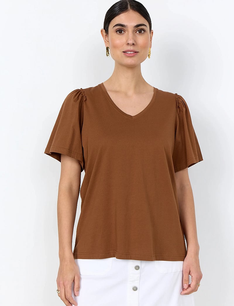 Soyaconcept - SC-DERBY - t-shirty - 8710 toffee - 0