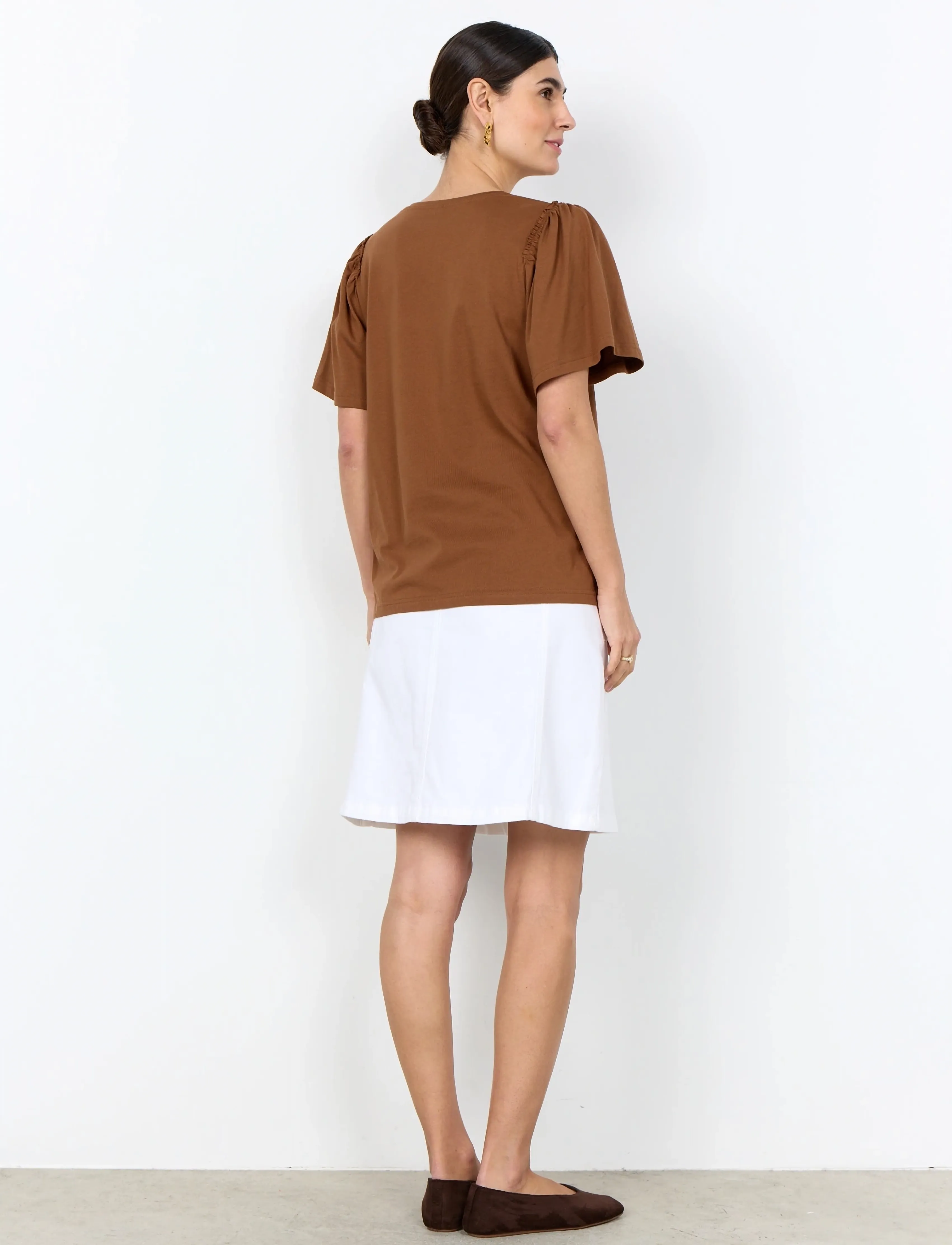 Soyaconcept - SC-DERBY - t-shirts - 8710 toffee - 4