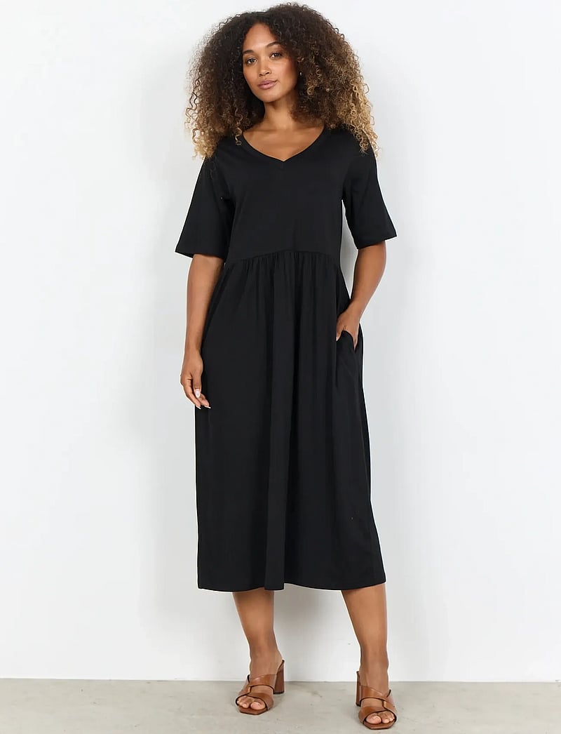 Soyaconcept - SC-DERBY - sommarklänningar - 9999 black - 4