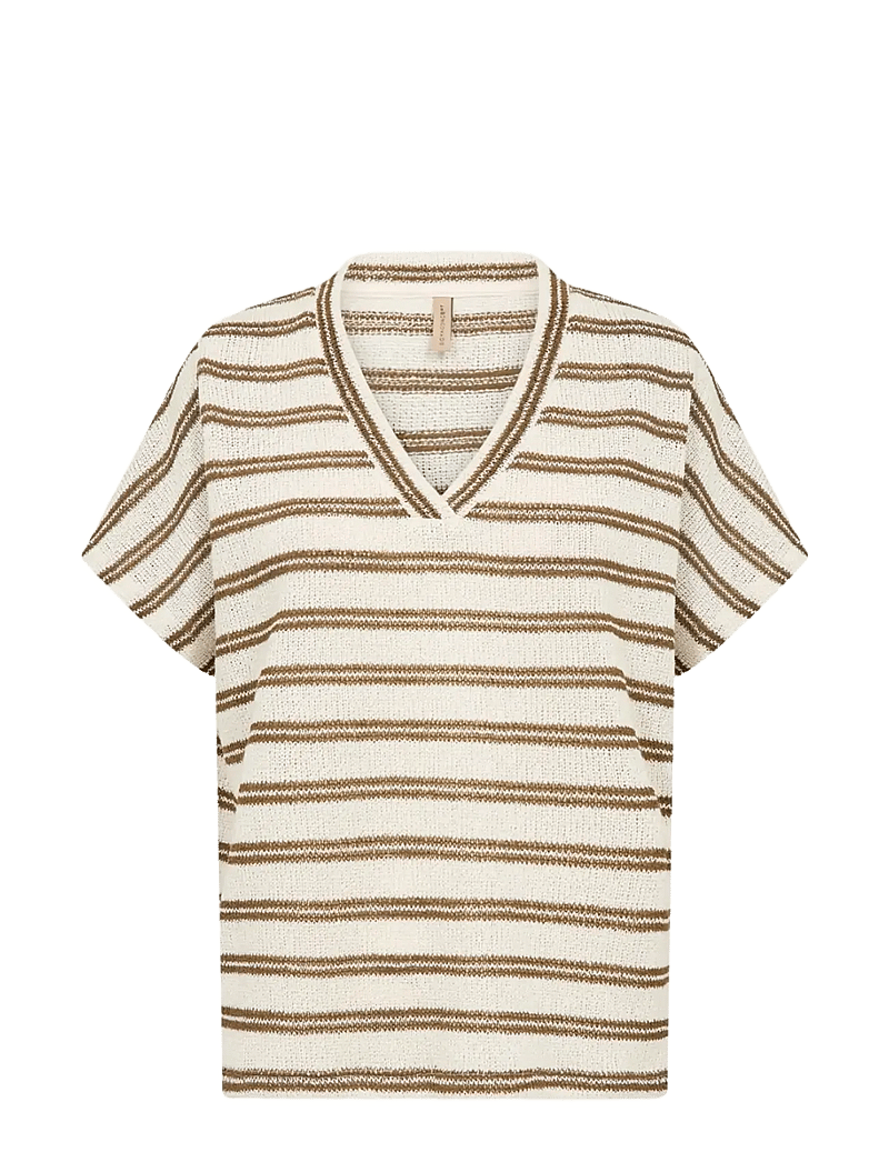 Soyaconcept - SC-FREY - t-shirts - 7120 butternut combi - 1