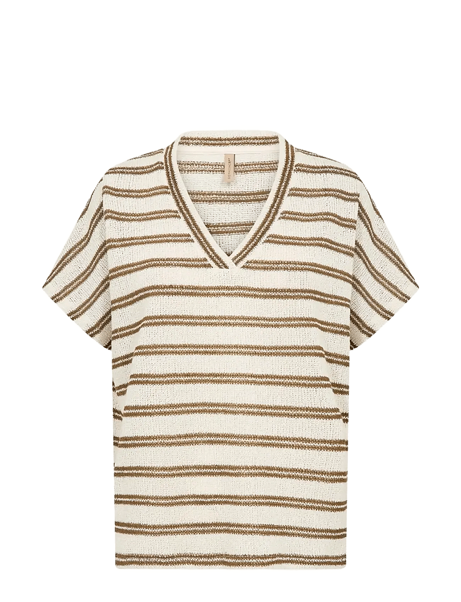 Soyaconcept - SC-FREY - t-shirts - 7120 butternut combi - 1